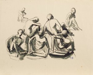七人の若者 作： Franz Barwig d. Ä.