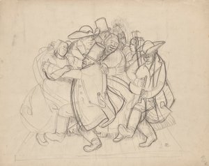 踊る農民 作： Franz Barwig d. Ä.