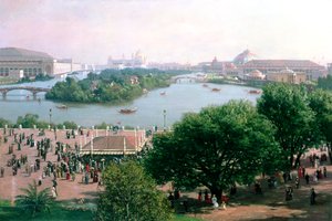 シカゴ万国博覧会 作： Franz Biberstein