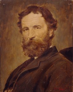 自画像 作： Franz Defregger von
