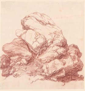 風化した岩 作： Franz Edmund Weirotter
