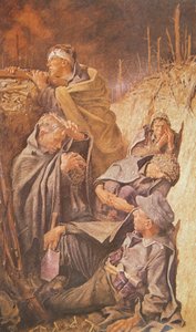 ドイツ兵の塹壕 作： Franz Eichhorst