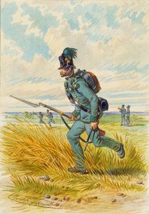 銃剣を持つ兵士 作： Franz Gerasch
