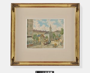 ウィーン-ウェーリンク、1890年頃 作： Franz Gerasch