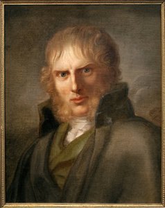 画家のカスパー・ダヴィッド・フリードリヒ（1774-1840）の作品。ゲルハルト・フォン・クーゲルゲン（1772-1820）の絵画、油彩・キャンバス、1810-1820年頃の作品。ドイツのアート 作： Franz Gerhard von Kugelgen