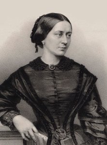 クララ・シューマンの肖像 1819-1896, 1860.