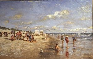 オン・ザ・ビーチ 作： Franz Helfferich