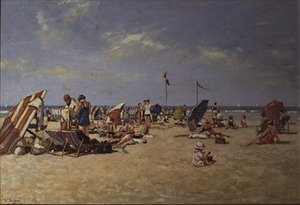 日光浴 作： Franz Helfferich