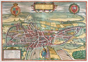 イギリス・ノリッチ（彫刻 作： Franz Hogenberg
