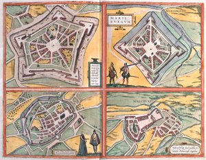 ベルギーのフィリップヴィル、マリエンブール、シメイ、ウォルクール（彫刻 作： Franz Hogenberg