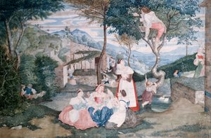 ドイツ語：Italienisches Landleben イタリアの田舎暮らし