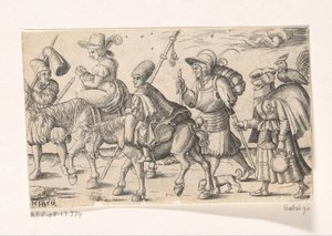 兵士とマーケティング担当者 作： Franz Isaac Brun