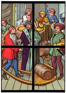 1849年の15世紀の醸造所。
