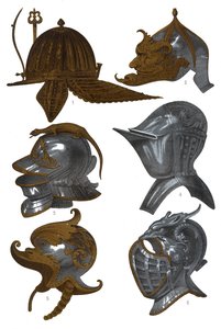 アルメリアレアルのヘルメット、マドリード、1870 作： Franz Kellerhoven