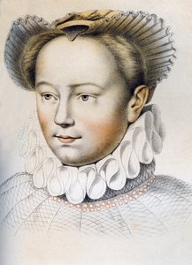 マルグリットドヴァロワ1553-1615、フランスのヘンリー4世の女王、1849世紀。