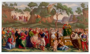 Mosess Testament and Death、1481-1482 1870 作： Franz Kellerhoven