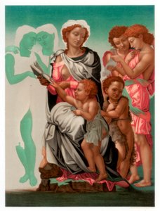 マンチェスターマドンナ、c1497 1870 作： Franz Kellerhoven