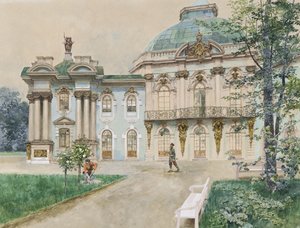 ツァールスコエセロー、1898年 作： Franz Kopallik