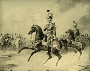 ロシアのニコライ1世-。 作： Franz Krüger