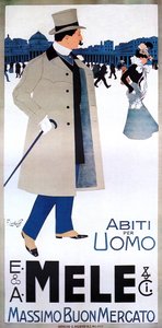 広場には男性もメレのファッションで登場 作： Franz Laskoff