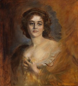ツェッペリンのロリータ伯爵夫人、c。 1900年 作： Franz von Lenbach
