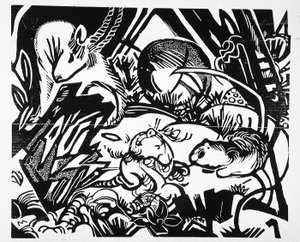  作： Franz Marc