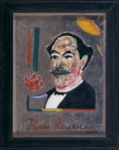 アンリ・ルソーの肖像 作： Franz Marc