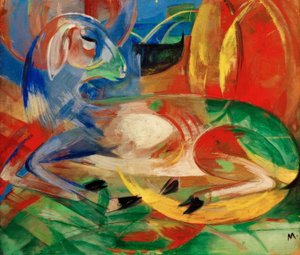 ブルーラム 作： Franz Marc