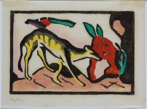 すばらしい 作： Franz Marc