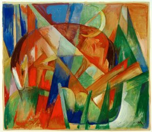 ファベルティエII（Pferd） 作： Franz Marc