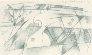 フォックス / 色紙用 作： フランツ・マーク