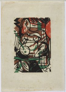 馬の誕生 作： Franz Marc
