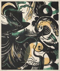 ジェネシスⅡ 作： Franz Marc