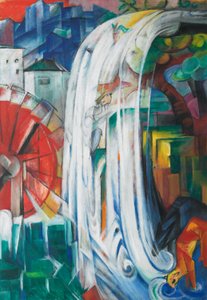 妖しい工場 作： Franz Marc