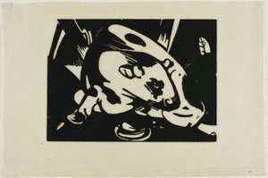 ブル 作： Franz Marc