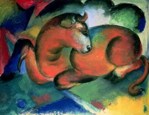 レッドブル 作： Franz Marc
