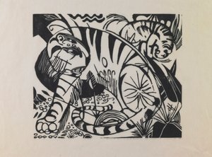 虎 作： Franz Marc