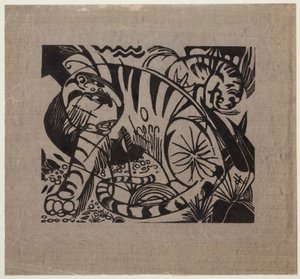 虎 作： Franz Marc