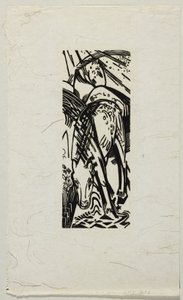 飲む馬 作： Franz Marc