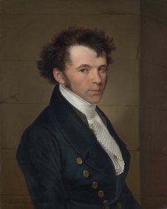 男性の肖像画 作： Franz Sales Lochbihler
