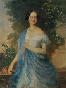 クローチルド ディートリヒシュタイン王女 作： Franz Schrotzberg