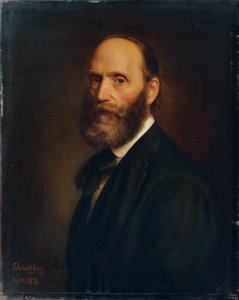 自画像 作： Franz Schrotzberg