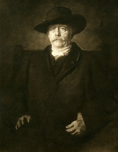 オットーフォンビスマルク伯爵 作： Franz Seraph von Lenbach