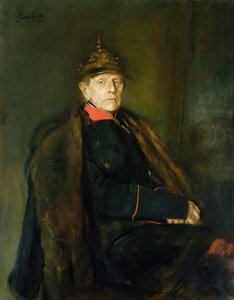 ヘルムートグラフフォンモルトケ元帥（1800-91）、1890 作： Franz Seraph von Lenbach
