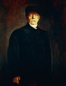 オットー・フォン・ビスマルク＝ショーンハウゼンの肖像（ショーンハウゼン 作： Franz Seraph von Lenbach