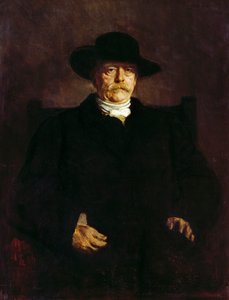 オットー・フォン・ビスマルク公の肖像（ショーンハウゼン 作： Franz Seraph von Lenbach