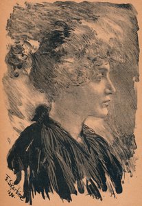 F.スカルビナによるスケッチ、1896年、1898年