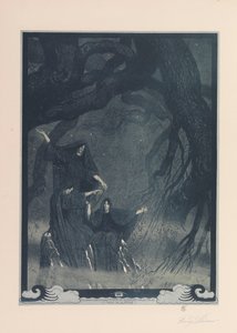 ニーベルングの指環、1914年。 作： Franz Stassen