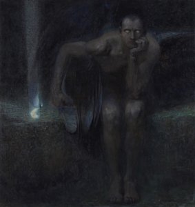 ルシファー、1891年。 作： Franz Stuck Ritter von