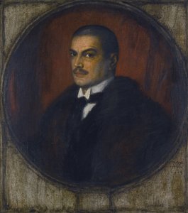 自画像、1915 年 作： Franz Stuck Ritter von